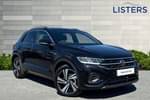 2025 Volkswagen T-Roc Hatchback 1.5 TSI R-Line 5dr in Deep Black at Listers Volkswagen Worcester