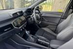 Image two of this 2025 Audi Q3 Estate 35 TFSI Black Edition 5dr S Tronic (20" Alloy) in Glacier White Metallic at Coventry Audi