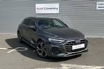 2025 Audi A3 Sportback 40 TFSI e S Line 5dr S Tronic in Daytona Grey Pearl Effect at Coventry Audi