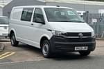 2023 Volkswagen Transporter T32 LWB Diesel 2.0 TDI 110 Startline Kombi Van in Candy White at Listers Volkswagen Van Centre Worcestershire