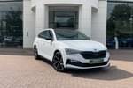 2023 Skoda Scala Hatchback 1.5 TSI Monte Carlo 5dr DSG in Moon White Metallic at Listers ŠKODA Coventry