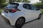 Image two of this 2023 Toyota Yaris Hatchback 1.5 Hybrid Design 5dr CVT in White at Listers Toyota Boston