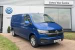 2024 Volkswagen Transporter T28 LWB Diesel 2.0 TDI 150 Highline Van DSG in Blue at Listers Volkswagen Van Centre Coventry
