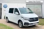 2024 Volkswagen Transporter T32 SWB Diesel 2.0 TDI 150 Highline Kombi Van DSG in White at Listers Volkswagen Van Centre Coventry