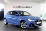 2019 Audi A1 Sportback 35 TFSI S Line 5dr S Tronic in Turbo Blue at Birmingham Audi