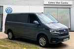 2024 Volkswagen Transporter T30 SWB Diesel 2.0 TDI 150 Highline Van in Grey at Listers Volkswagen Van Centre Coventry