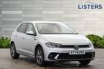 2024 Volkswagen Polo Hatchback 1.0 TSI 115 R-Line 5dr DSG in Reflex silver at Listers Volkswagen Nuneaton