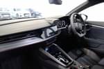 Image two of this 2025 Audi A3 Sportback 40 TFSI e S Line 5dr S Tronic in Mythos black, metallic at Birmingham Audi