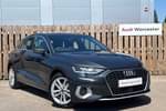 2023 Audi A3 Sportback 30 TFSI Sport 5dr S Tronic in Manhattan grey, metallic at Worcester Audi