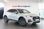 2025 Audi Q3 Sportback 35 TFSI S Line 5dr S Tronic (Leather) in Dew silver, metallic at Birmingham Audi