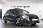 2025 Audi A3 Sportback S3 TFSI Quattro Vorsprung 5dr S Tronic in Daytona Grey Pearl Effect at Birmingham Audi