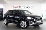 2025 Audi Q2 Estate 35 TFSI S Line 5dr S Tronic in Mythos Black Metallic at Birmingham Audi