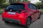 Image two of this 2023 Toyota Yaris Hatchback 1.5 Hybrid Design 5dr CVT in Red at Listers Toyota Coventry