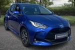 2023 Toyota Yaris Hatchback 1.5 Hybrid Design 5dr CVT in Blue at Listers Toyota Coventry