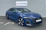2025 Audi A5 Saloon 2.0 TFSI 150 S line 4dr S Tronic in Ascari blue, metallic at Coventry Audi