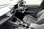 Image two of this 2024 Audi A3 Sportback 35 TFSI Black Edition 5dr S Tronic in Daytona Grey Pearl Effect at Stratford Audi