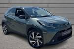 2023 Toyota Aygo X Hatchback 1.0 VVT-i Edge 5dr in CARDAMON GREEN BI-TONE at Listers Toyota Bristol (South)