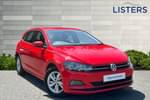 2020 Volkswagen Polo Hatchback 1.0 EVO 80 SE 5dr in Flash Red at Listers Volkswagen Evesham
