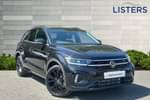 2025 Volkswagen T-Roc Hatchback 1.5 TSI Black Edition 5dr DSG in Deep Black Pearl Effect at Listers Volkswagen Evesham
