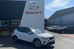2022 SEAT Arona Hatchback 1.0 TSI 110 FR Edition 5dr in Nevada White with black roof at Listers SEAT Coventry