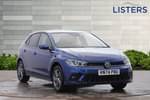 2024 Volkswagen Polo Hatchback 1.0 TSI 115 R-Line 5dr DSG in Reef blue at Listers Volkswagen Stratford-upon-Avon