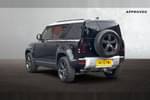 Image two of this 2023 Defender 110 Diesel 3.0 D250 Hard Top SE Auto in Santorini Black at Listers Land Rover Droitwich