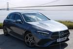 2025 Mercedes-Benz A Class Hatchback A180 AMG Line Executive 5dr Auto in Mountain Grey Metallic at Mercedes-Benz of Hull