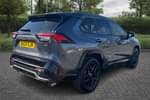 Image two of this 2024 Toyota RAV4 Estate 2.5 VVT-i Hybrid GR Sport 5dr CVT (Bi-Tone) in Grey at Listers Toyota Stratford-upon-Avon