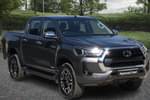 2021 Toyota Hilux Diesel Invincible D/Cab Pick Up 2.8 D-4D in Decuma Grey at Listers Toyota Cheltenham