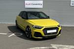 2019 Audi A1 Sportback Special Editions 35 TFSI S Line Contrast Edition 5dr in Python Yellow Metallic at Coventry Audi