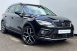 2021 SEAT Arona Hatchback Special Edition 1.0 TSI 110 FR Red Edition 5dr in Black at Listers SEAT Worcester