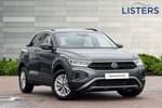 2023 Volkswagen T-Roc Hatchback 1.0 TSI Life 5dr in Indium Grey at Listers Volkswagen Loughborough