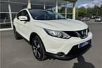 2016 Nissan Qashqai Hatchback 1.6 DiG-T N-Tec+ 5dr in Pearl - Storm white at Listers Toyota Bristol (South)