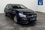 2018 Mercedes-Benz A Class Diesel Hatchback A180d AMG Line 5dr Auto in Metallic - Cavansite blue at Listers U Solihull