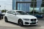 2017 BMW 1 Series Hatchback Special Edition 118d M Sport Shadow Edition 3dr in Alpine White at Listers King's Lynn (BMW)