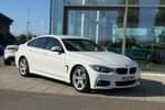 2020 BMW 4 Series Gran Coupe 420i M Sport 5dr (Professional Media) in Alpine White at Listers King's Lynn (BMW)