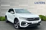 2024 Volkswagen T-Roc Hatchback 1.5 TSI R-Line 5dr DSG in Pure White at Listers Volkswagen Evesham