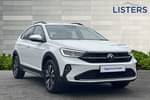 2022 Volkswagen Taigo Hatchback 1.0 TSI Life 5dr in Pure white at Listers Volkswagen Stratford-upon-Avon