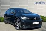 2023 Volkswagen ID.5 Coupe 220kW 4MOTION GTX Style 77kWh 5dr Auto in Grenadilla Black at Listers Volkswagen Evesham