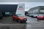 2019 SEAT Arona Hatchback 1.0 TSI 115 Xcellence Lux (EZ) 5dr DSG in Orange at Listers SEAT Coventry