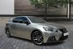 2019 Lexus CT Hatchback 200h 1.8 F-Sport 5dr CVT in Silver at Lexus Cheltenham