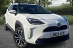 2023 Toyota Yaris Cross Estate 1.5 Hybrid Design 5dr CVT in White at Listers Toyota Coventry