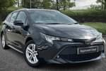 2022 Toyota Corolla Touring Sport 1.8 VVT-i Hybrid Icon 5dr CVT in Black at Listers Toyota Grantham