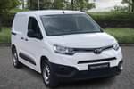 Toyota PROACE CITY 1.5 BlueHDi Active Short Panel Van 5dr Diesel Manu in White at Listers Toyota Cheltenham