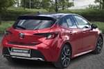 Image two of this 2023 Toyota Corolla Hatchback 2.0 Hybrid Excel 5dr CVT (Bi-tone) in Scarlet Flare Bitone at Listers Toyota Cheltenham