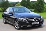 2015 Mercedes-Benz C Class Saloon C350e Sport Premium Plus 4dr Auto in Obsidian Black Metallic at Mercedes-Benz of Grimsby
