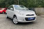 2011 Nissan Micra Hatchback 1.2 Acenta 5dr in Metallic - Universal Silver at Listers Volkswagen Evesham