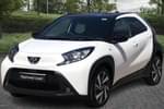 Image two of this 2024 Toyota Aygo X Hatchback 1.0 VVT-i Edge 5dr Auto in Pure White Bi-Tone at Listers Toyota Cheltenham