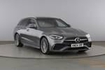 2024 Mercedes-Benz C Class Estate C300 AMG Line Premium 5dr 9G-Tronic in Selenite grey metallic at Mercedes-Benz of Grimsby
