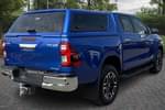 Image two of this 2024 Toyota Hilux Diesel Invincible D/Cab Pick Up 2.8 D-4D in Blue at Listers Toyota Lincoln